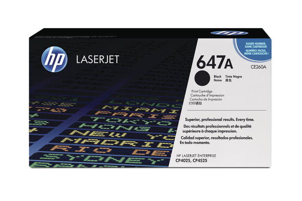Original  Tonerpatrone schwarz HP Color LaserJet Enterprise CP 4525 dn
