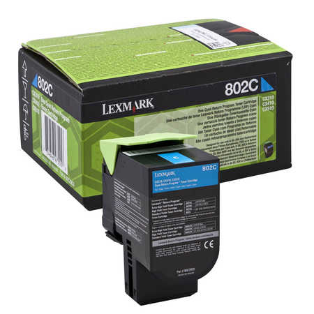 Original  Tonerpatrone cyan Lexmark CX 510 dthe