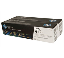 Original 2 Tonerpatronen schwarz HP LaserJet CP 1025 Color