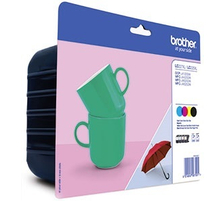 Original  Valuepack XL schwarz, color, Brother DCPJ 4120 DW