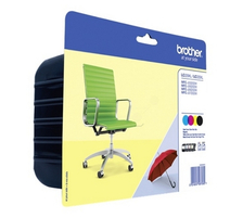 Original  Valuepack XXL schwarz, color, Brother MFCJ 5620 DW