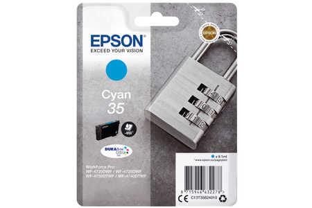 Original  Tintenpatrone cyan Epson WorkForce Pro WF-4720 DWF