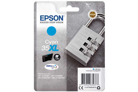 Original  Tintenpatrone cyan Epson WorkForce Pro WF-4720 DWF