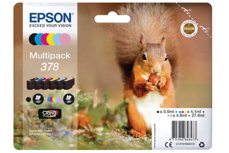 Original  Multipack Tinte 6-farbig Epson Expression Photo XP-8500 Series