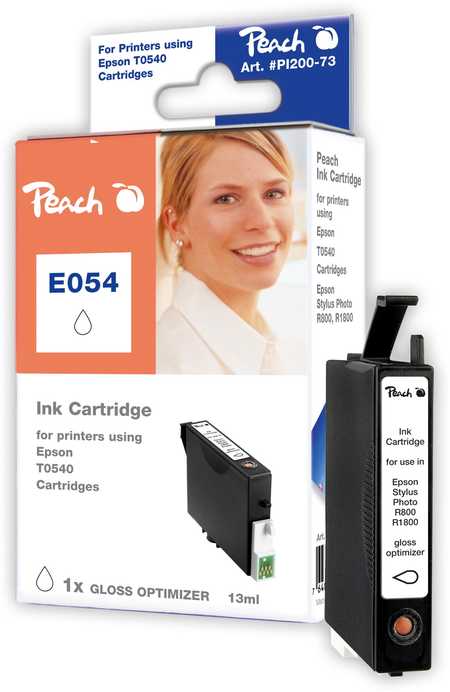 Peach  Tintenpatrone Gloss Optimizer kompatibel zu Epson Stylus Photo R 1800