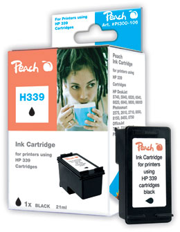 Peach  Druckkopf schwarz kompatibel zu HP PhotoSmart 2610