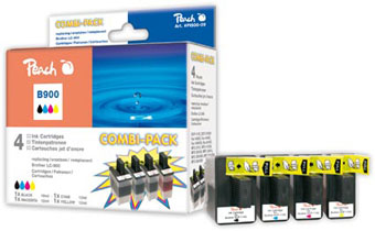 Peach  Spar Pack Tintenpatronen kompatibel zu Brother DCP-310 Series