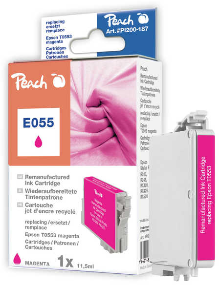Peach  Tintenpatrone magenta kompatibel zu Epson Stylus Photo R 240 Series