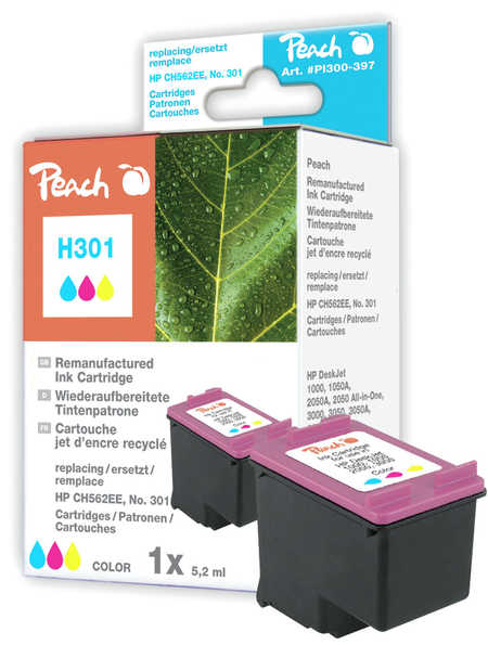 Peach  Druckkopf color kompatibel zu HP OfficeJet 2600 Series